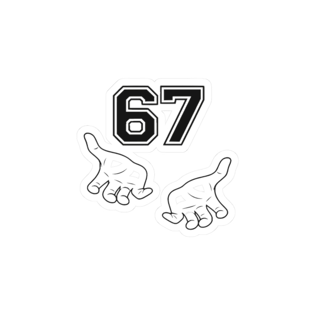 67 Sticker – College Trend