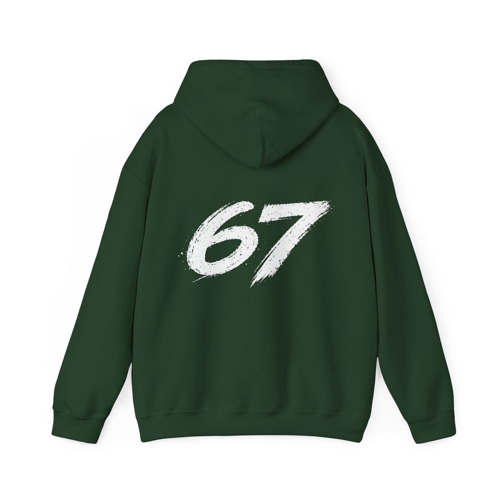 67 Hoodie — Chalk