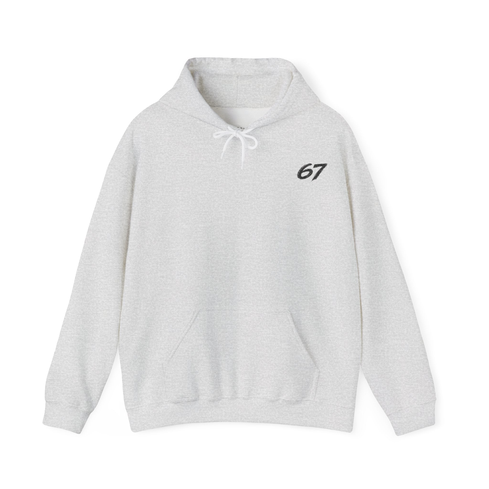 67 Hoodie — Chalk