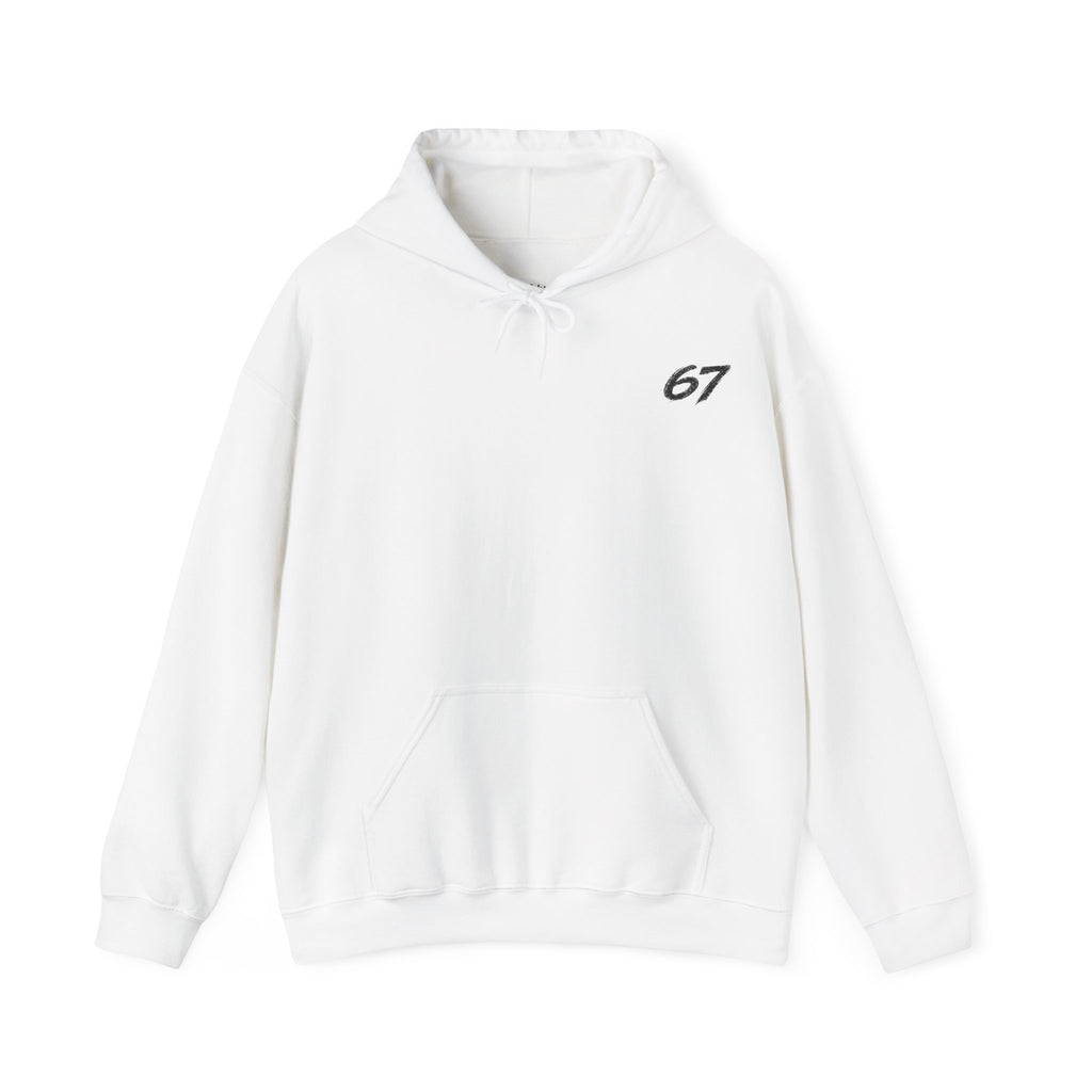 67 Hoodie — Chalk