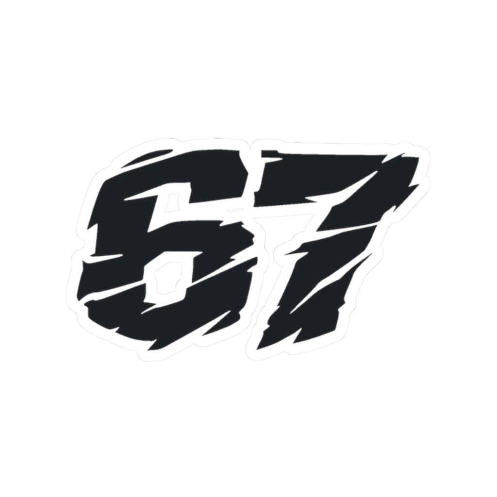 67 Sticker – Distorted