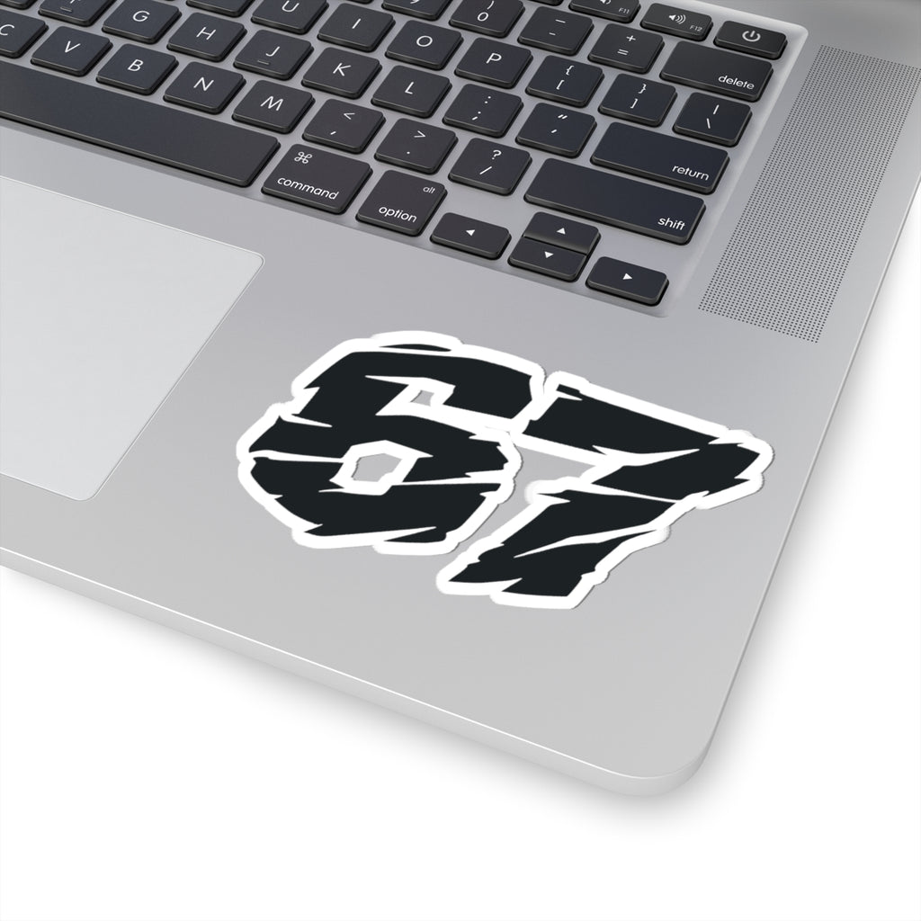 67 Sticker – Distorted