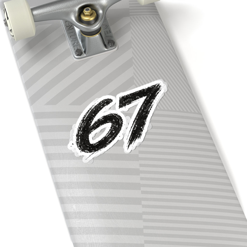 67 Sticker – Chalk