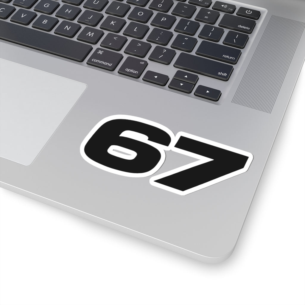 67 Sticker — Clean