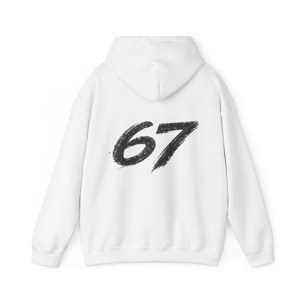 67 Hoodie — Chalk