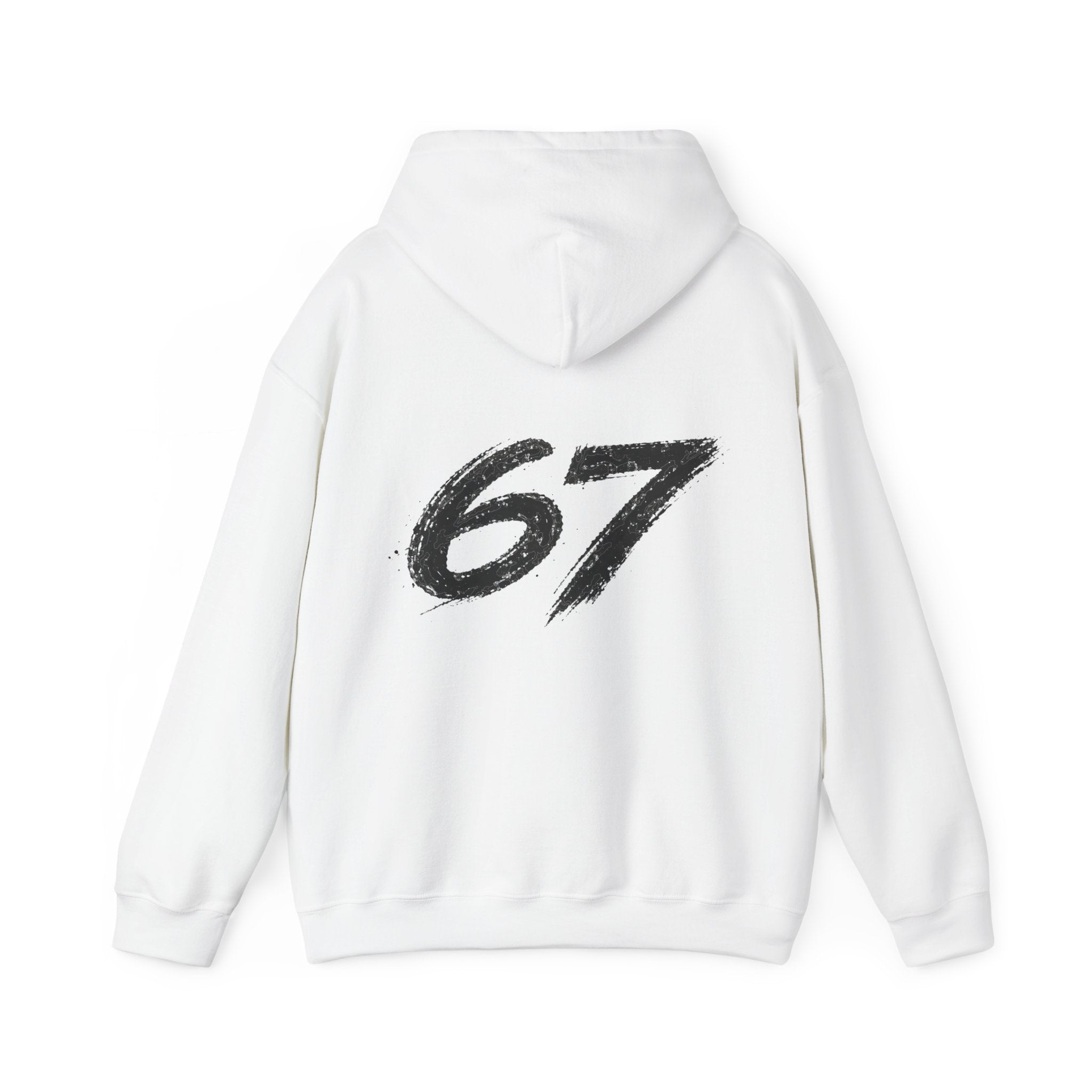 67 Hoodie — Chalk