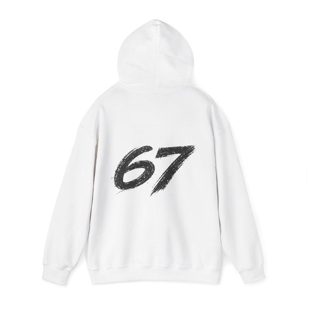 67 Hoodie — Chalk