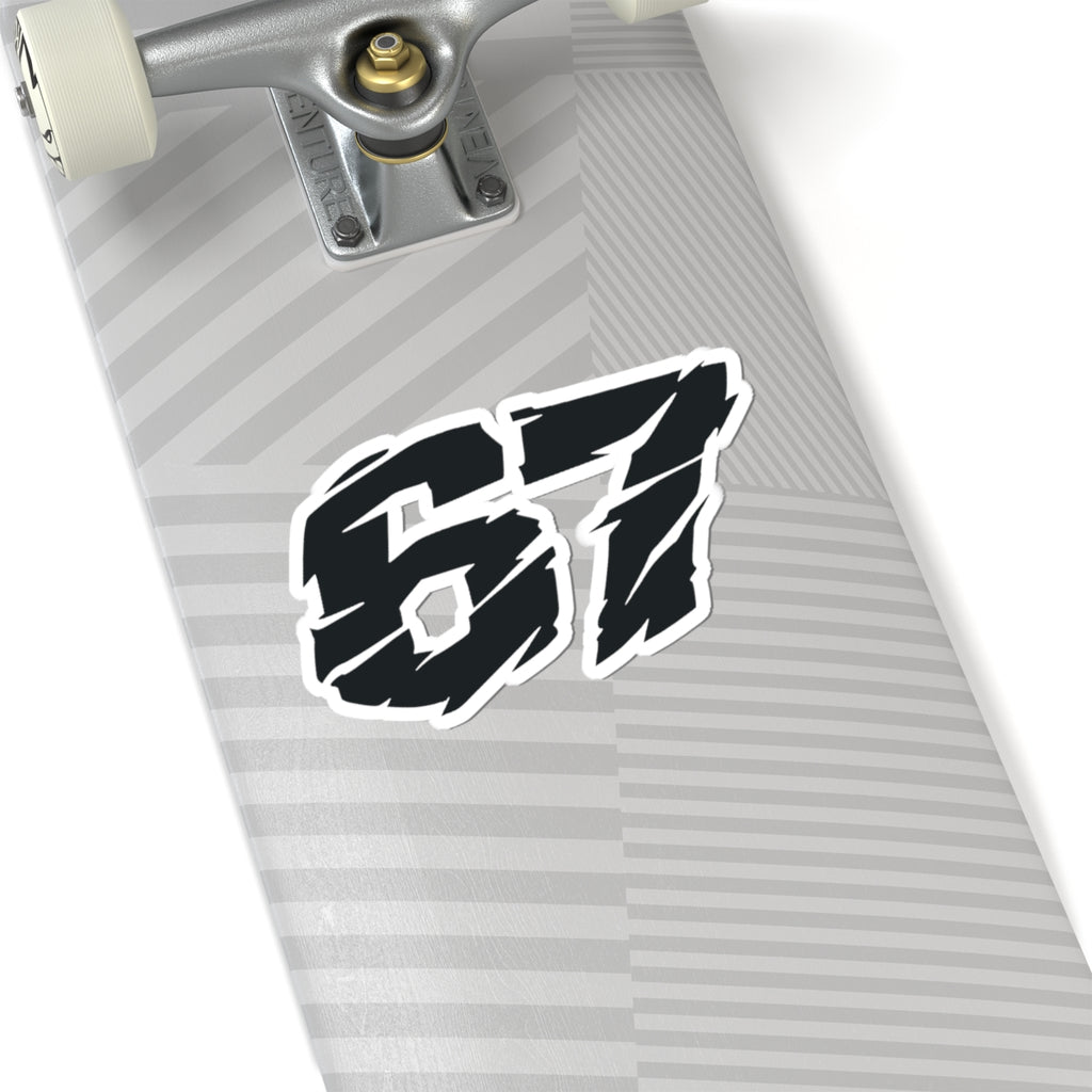 67 Sticker – Distorted