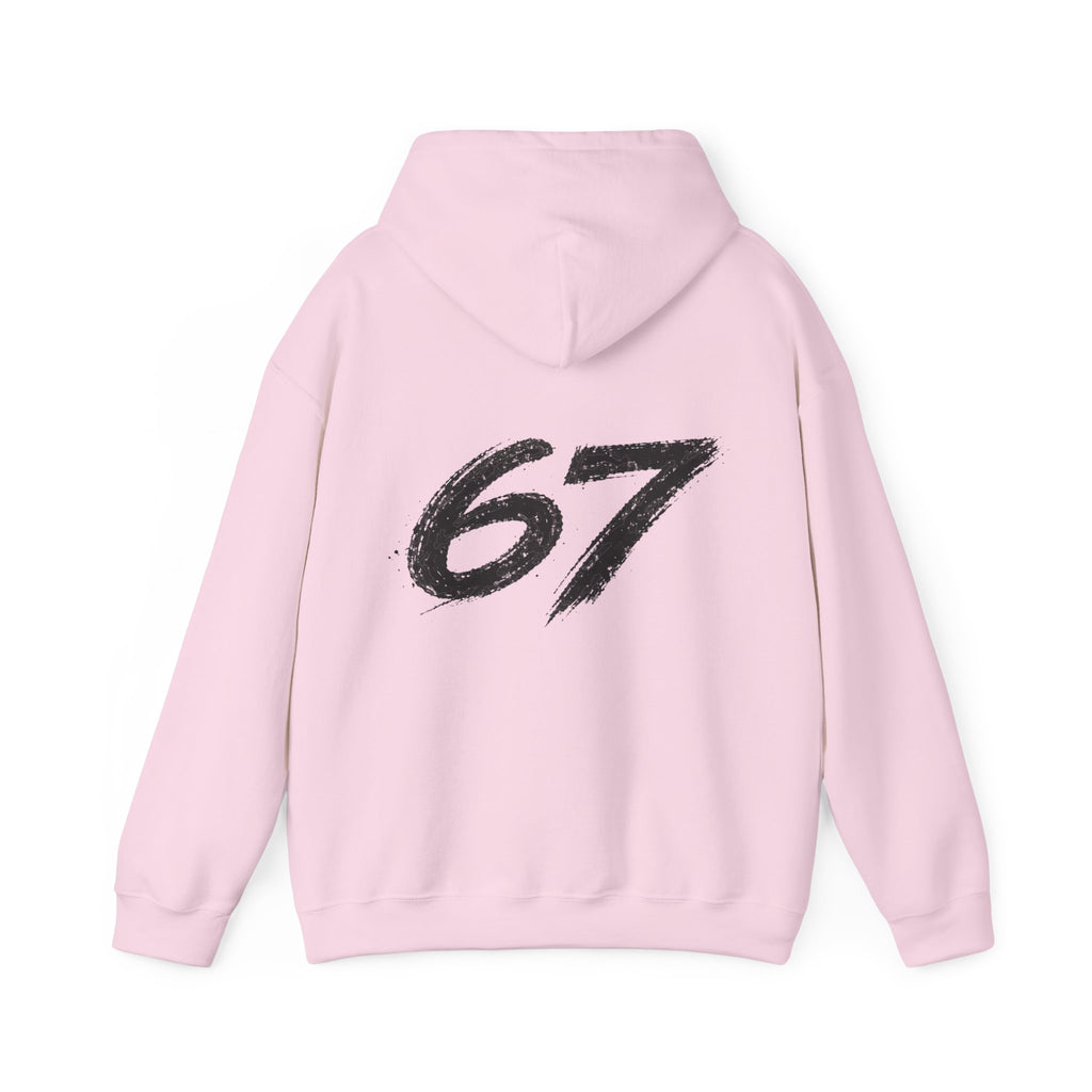 67 Hoodie — Chalk
