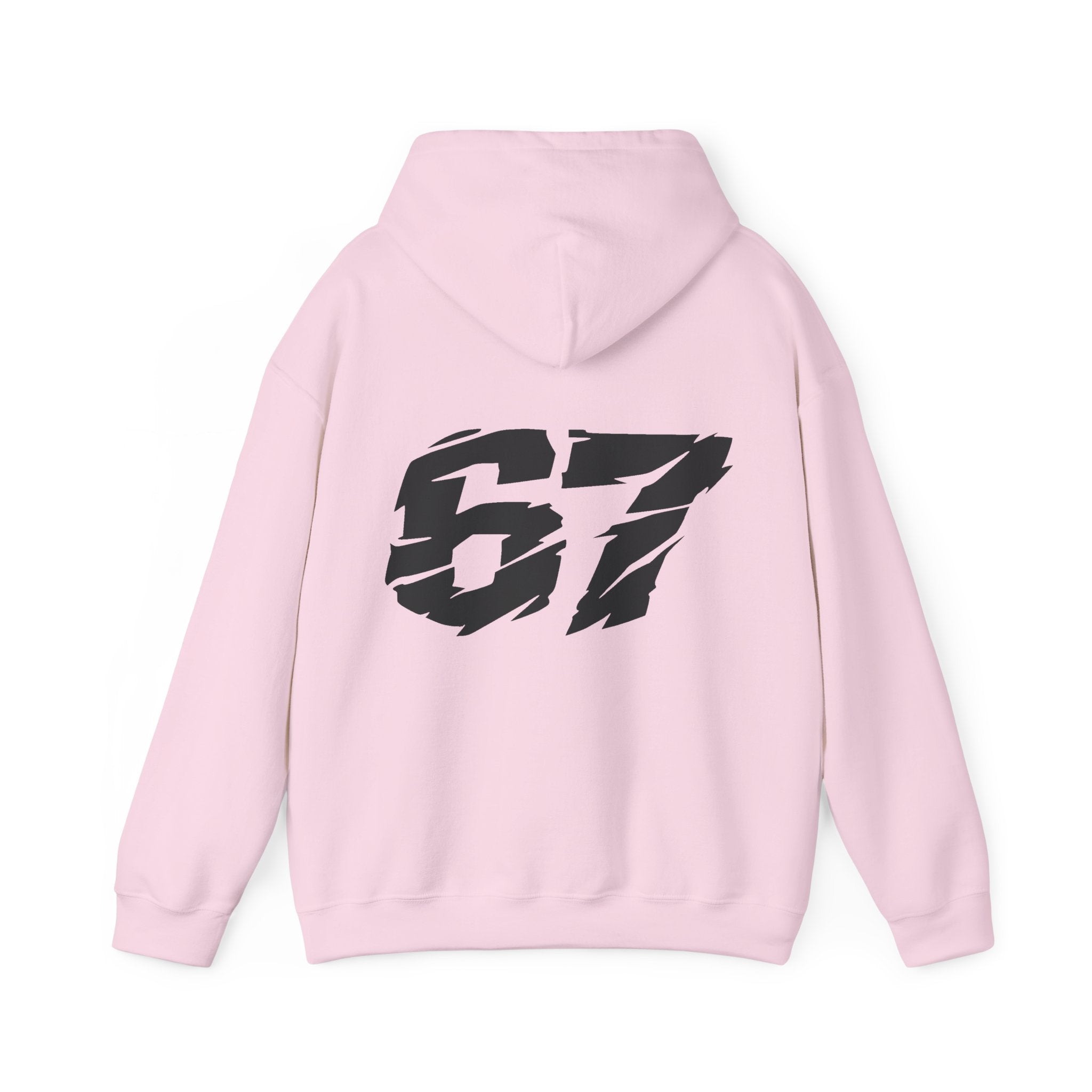 67 Hoodie — Distorted