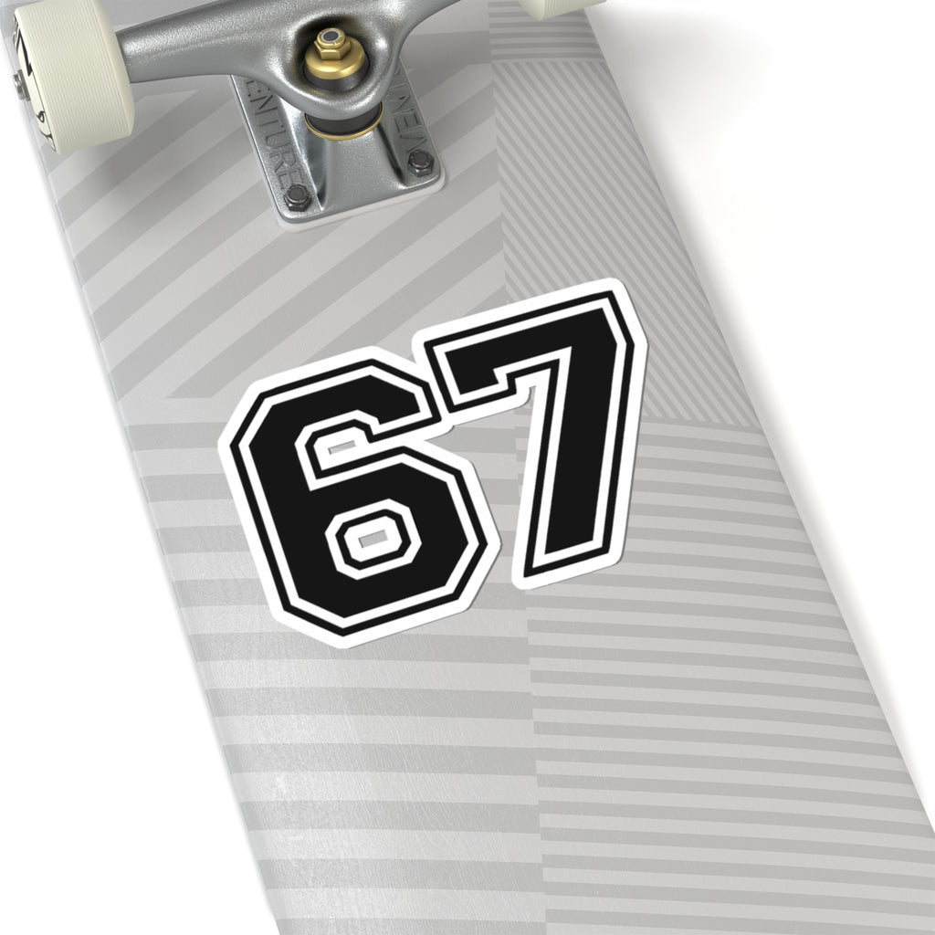 67 Sticker – College