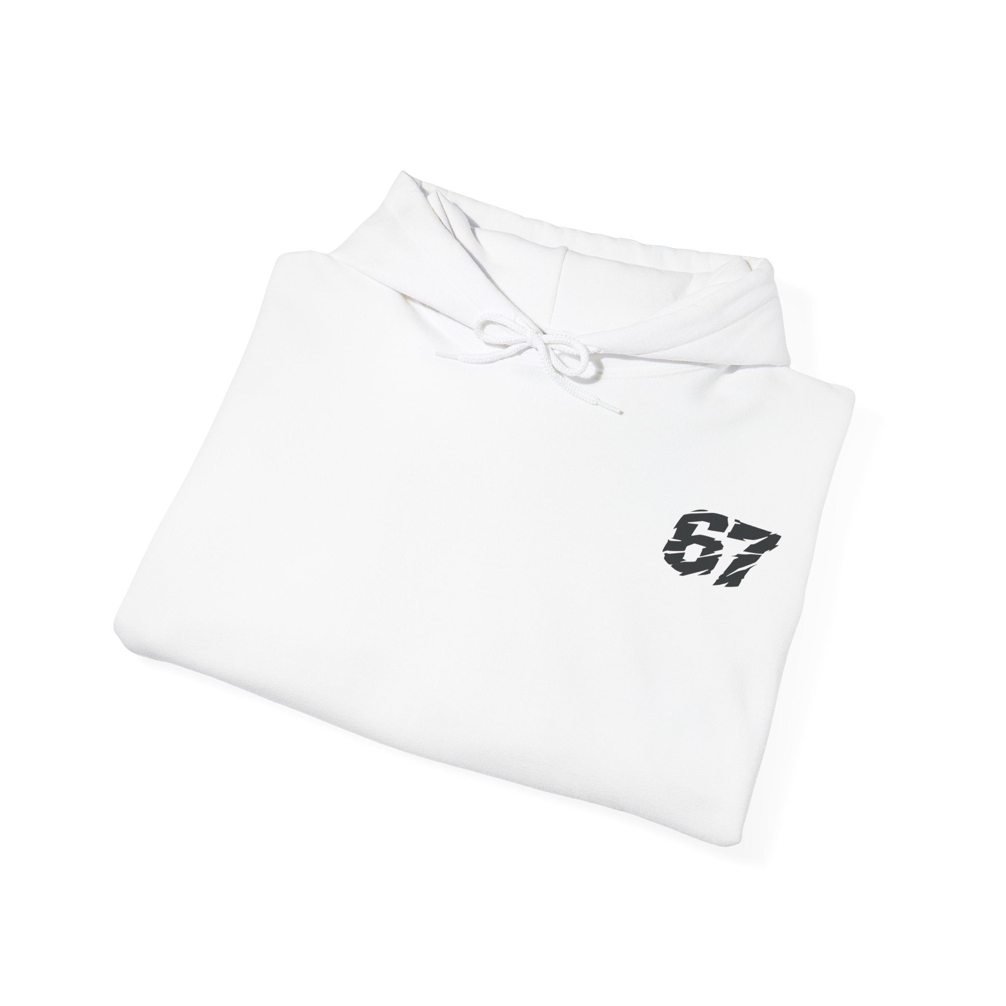 67 Hoodie — Distorted