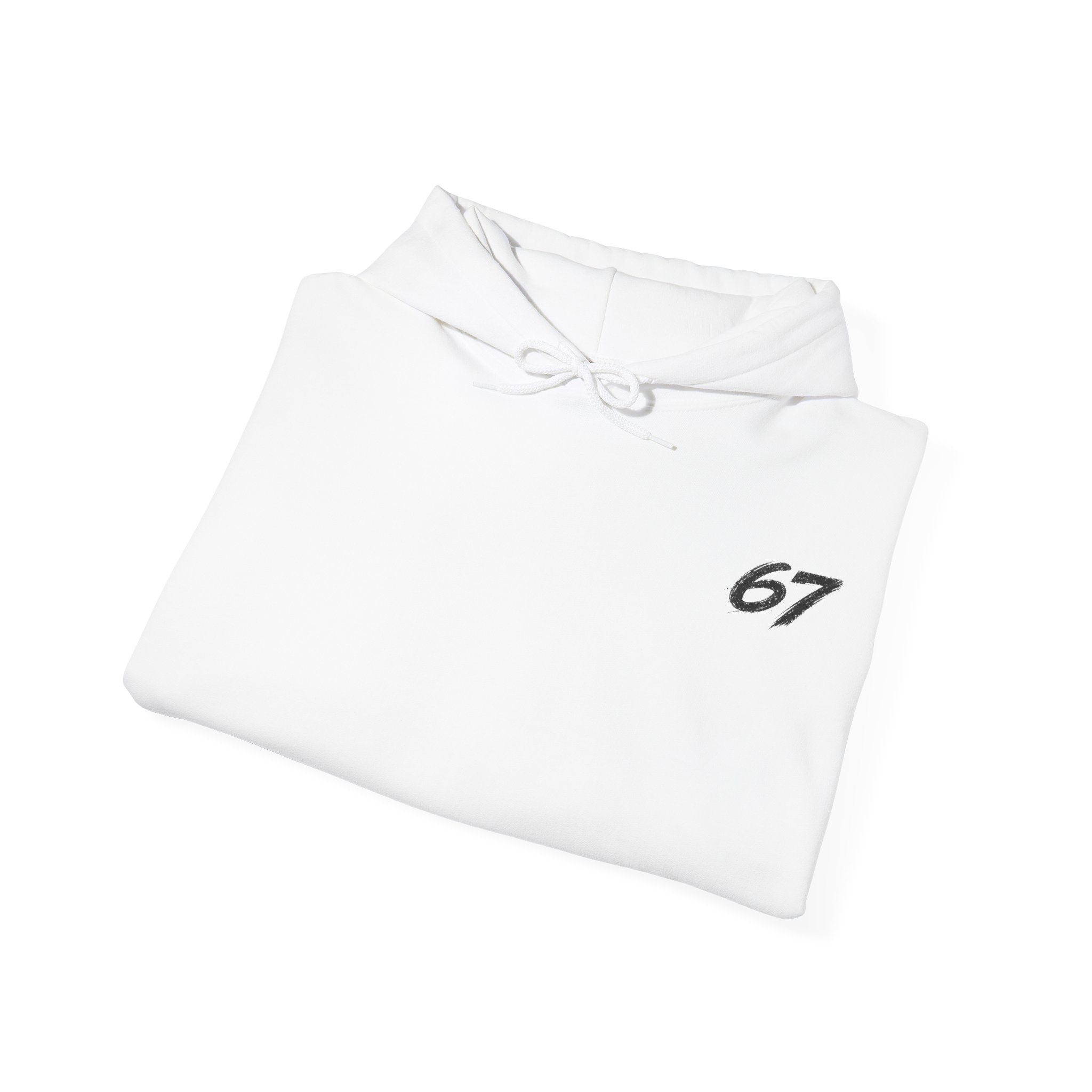 67 Hoodie — Chalk