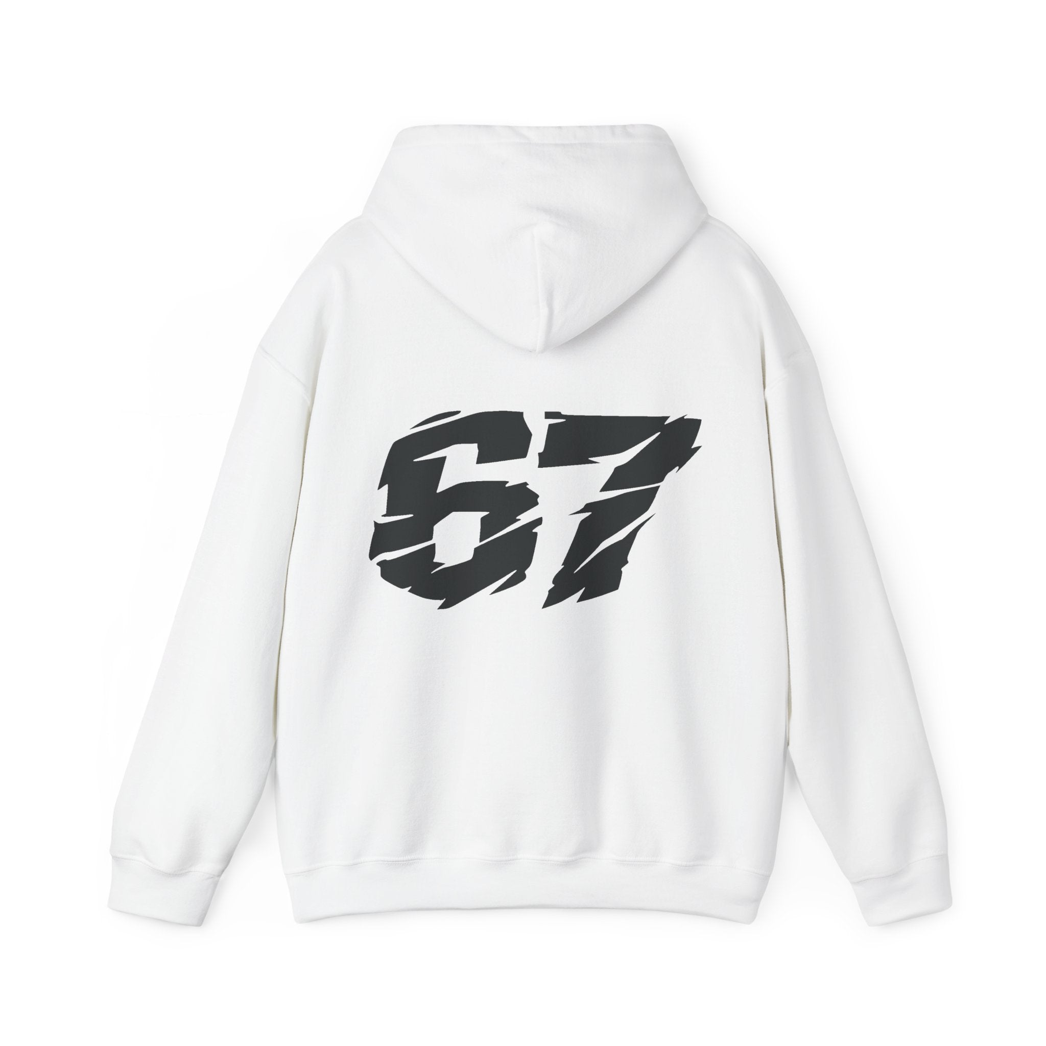 67 Hoodie — Distorted