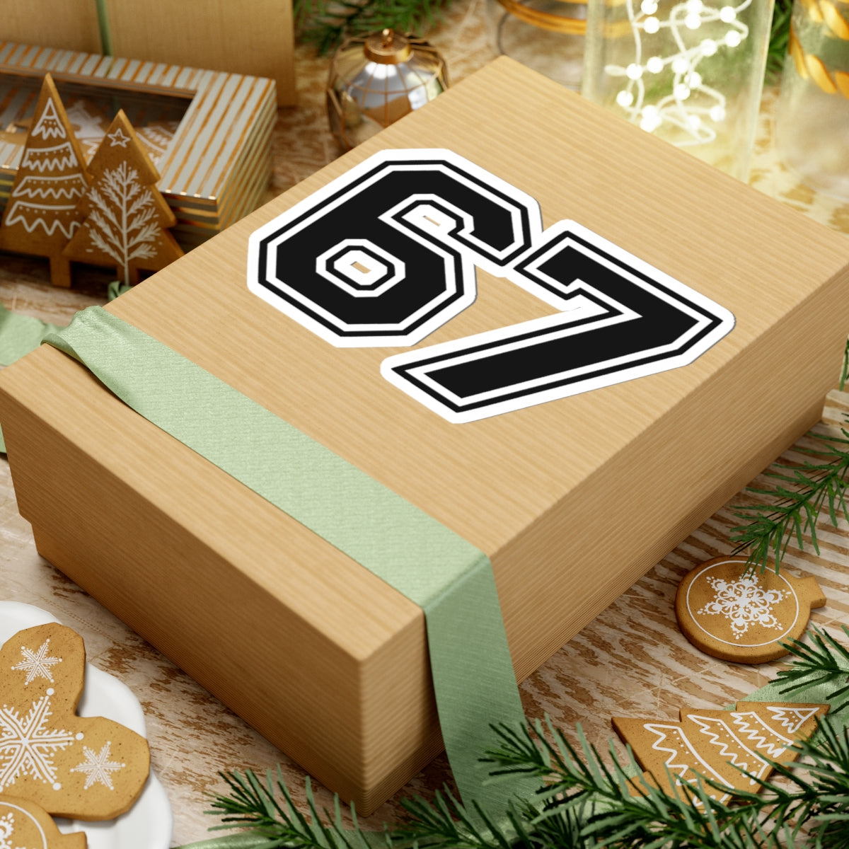 67 Sticker – College