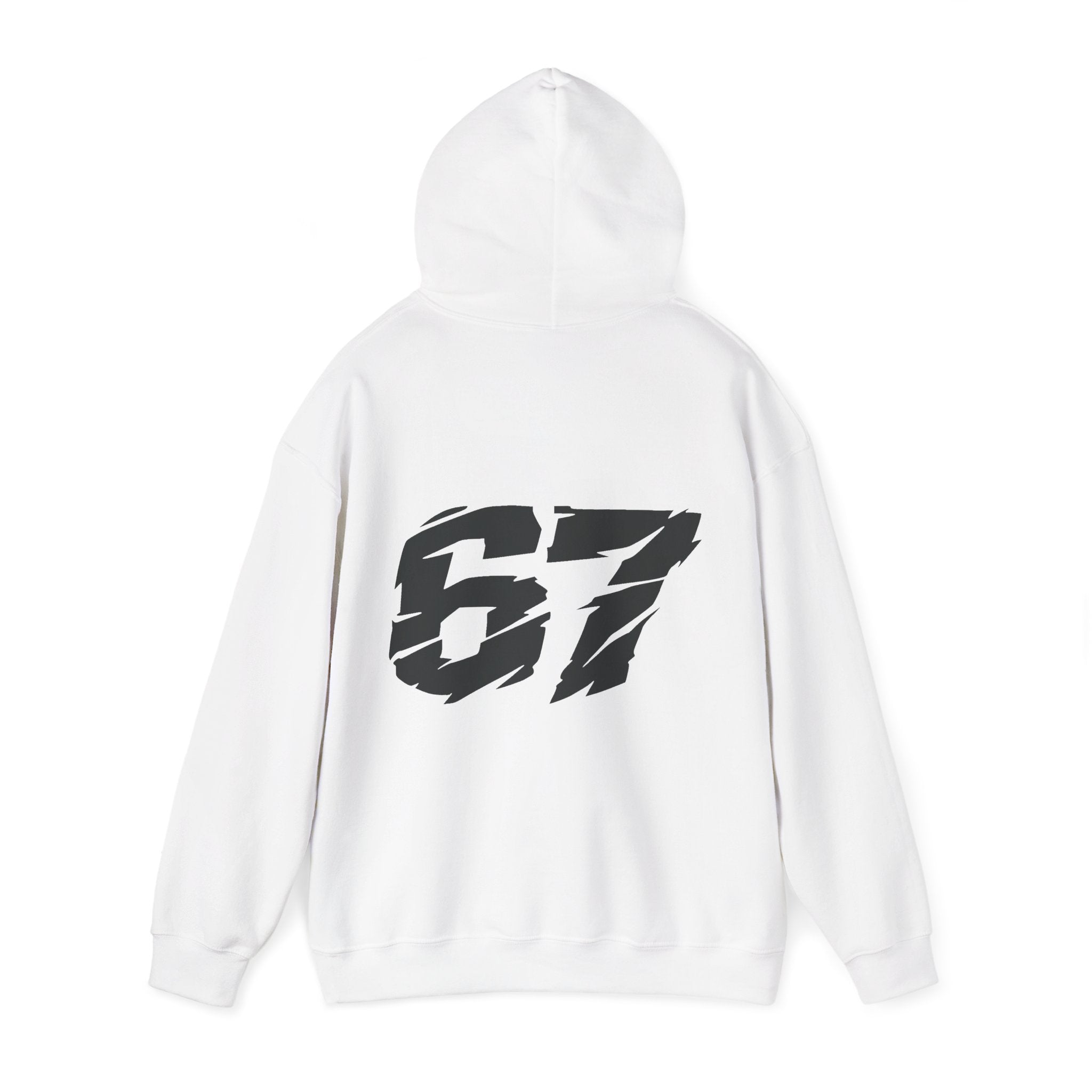 67 Hoodie — Distorted