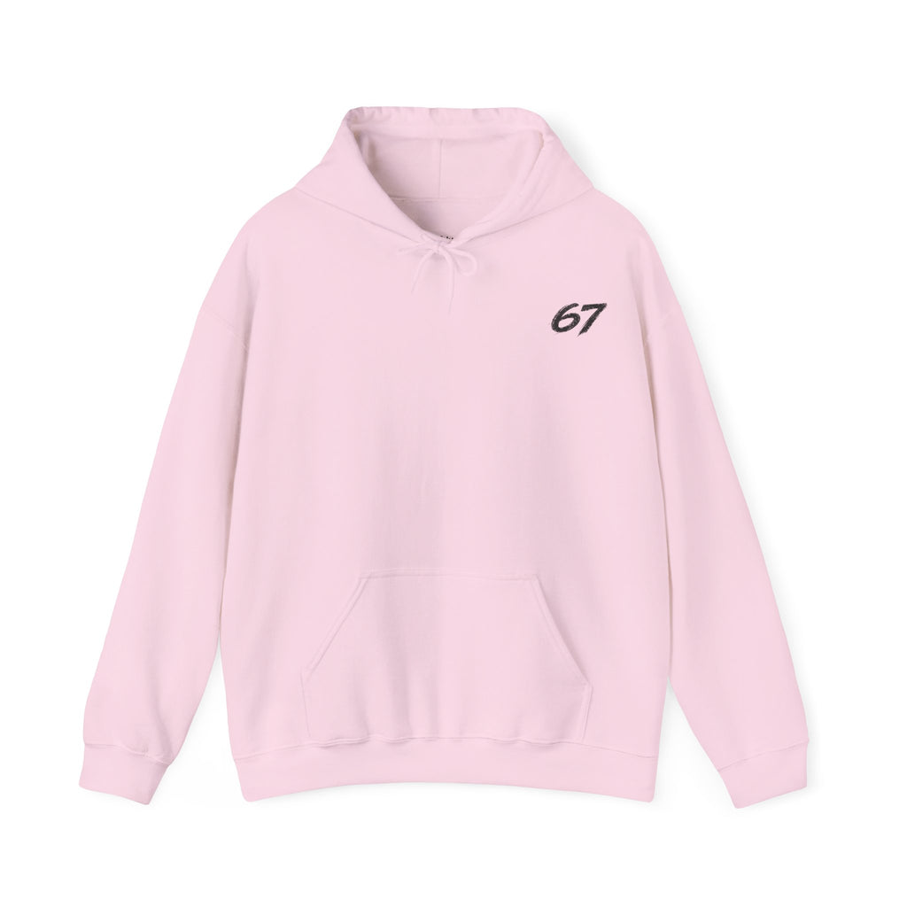 67 Hoodie — Chalk